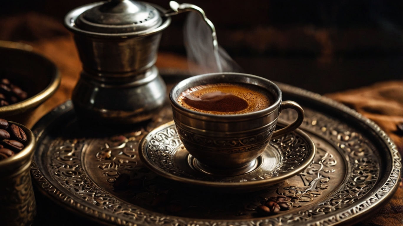 ظرف مخصوص دم کردن قهوه ترک